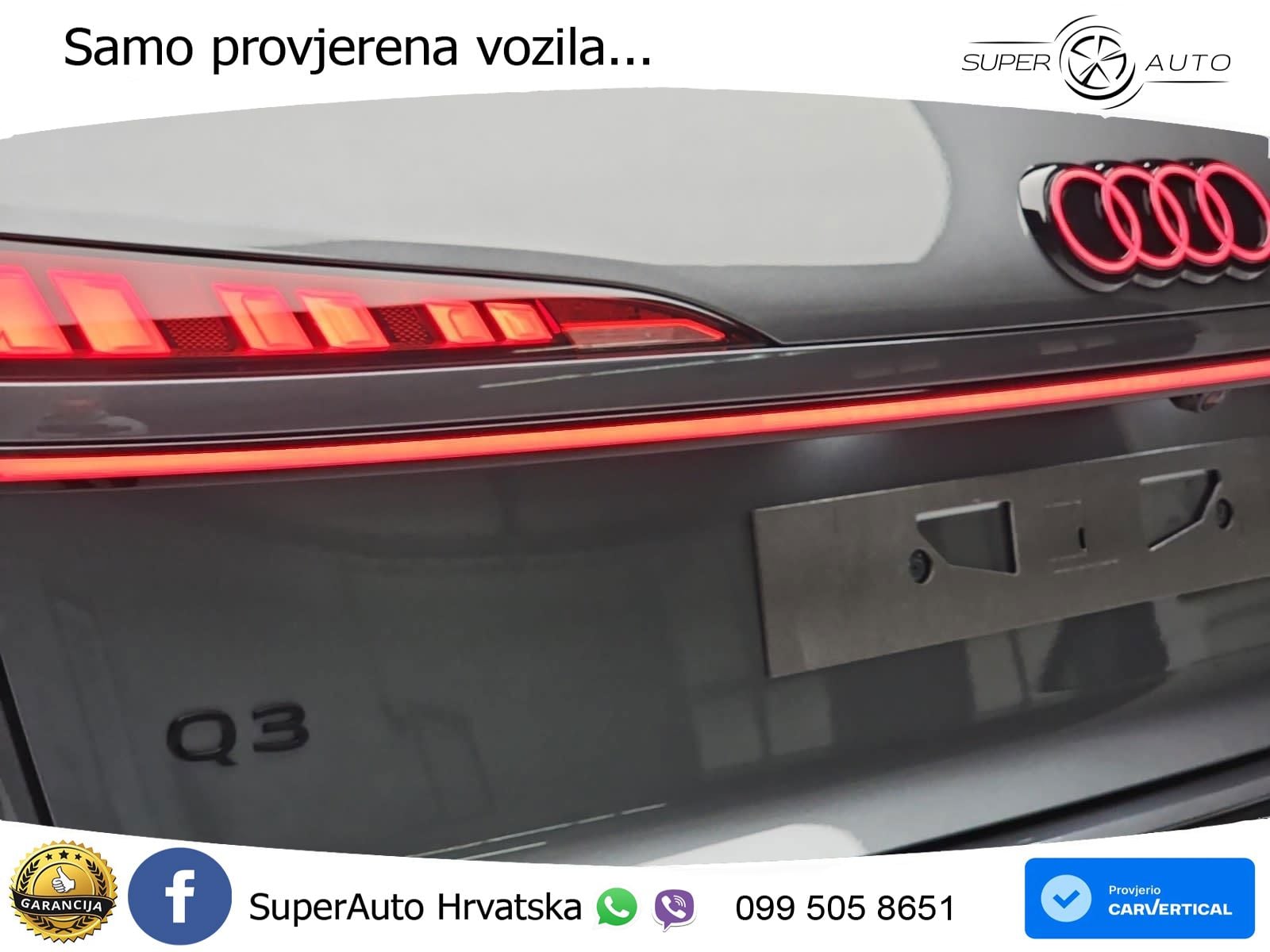 Audi Q3 1.5 TFSI (150 KS) S tronic S line LED+GR SJED+ACC
