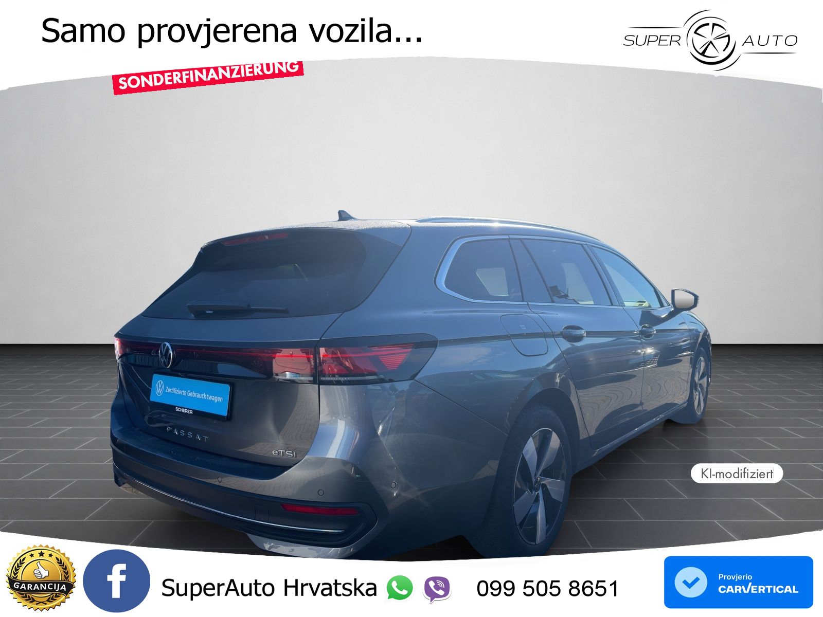 Volkswagen Passat Variant 1.5 eTSI (150 KS) DSG Business LED+GR SJED+ACC
