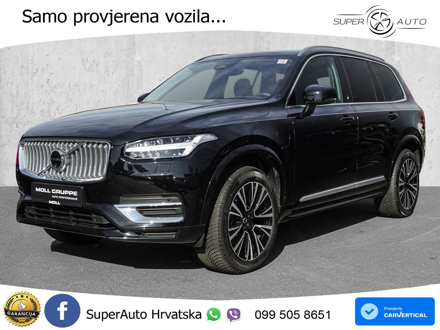 Volvo XC90 2.0 T8 AWD Automatic ACC+HEAD+4xGR SJED+360+PANO