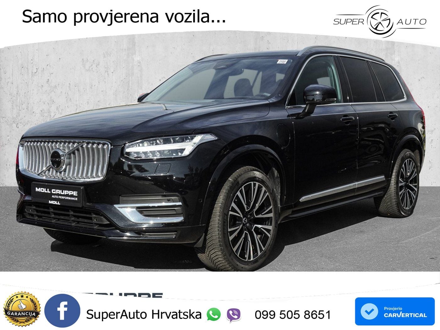 Volvo XC90 2.0 T8 AWD Automatic ACC+HEAD+4xGR SJED+360+PANO