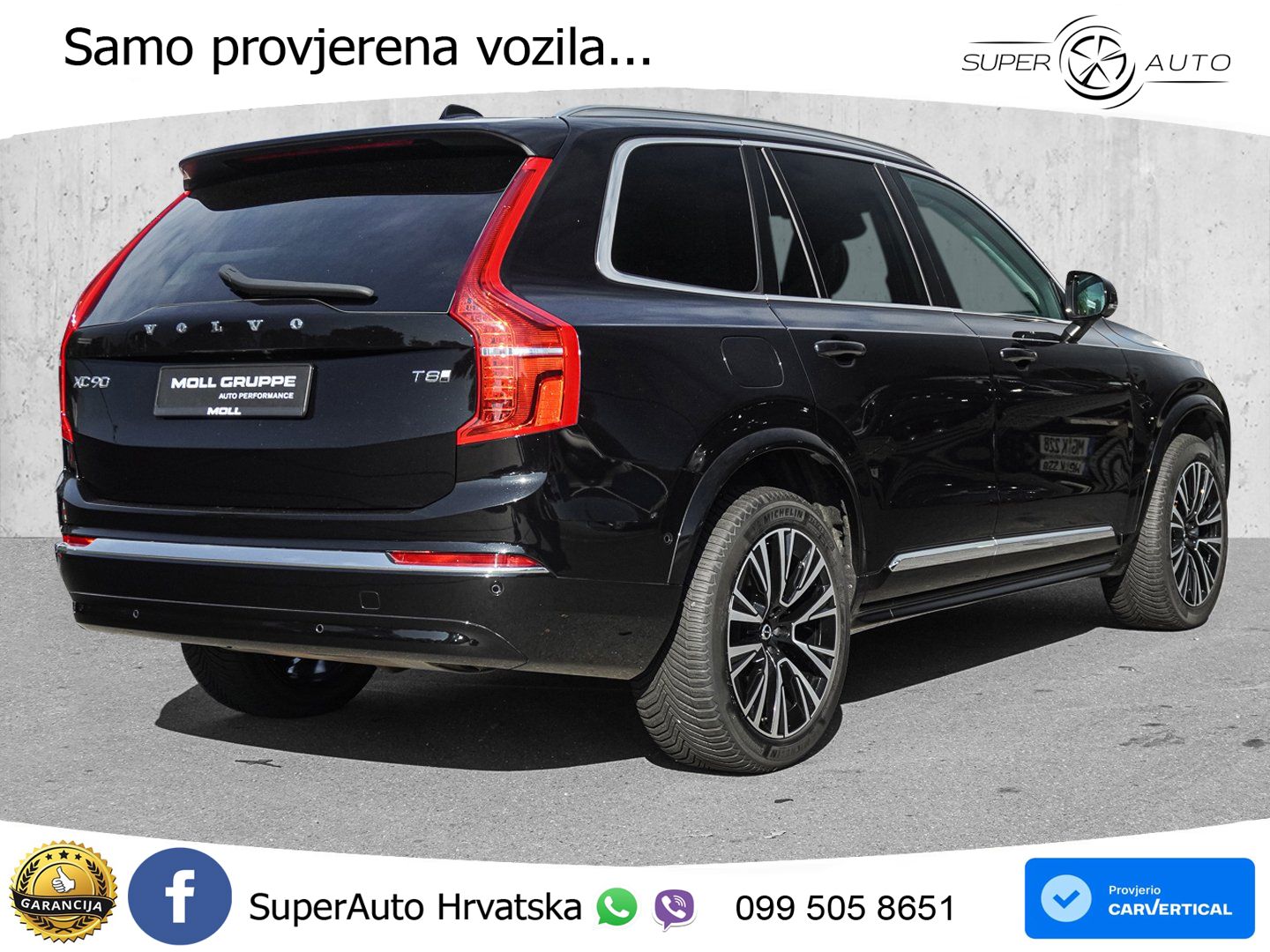 Volvo XC90 2.0 T8 AWD Automatic ACC+HEAD+4xGR SJED+360+PANO