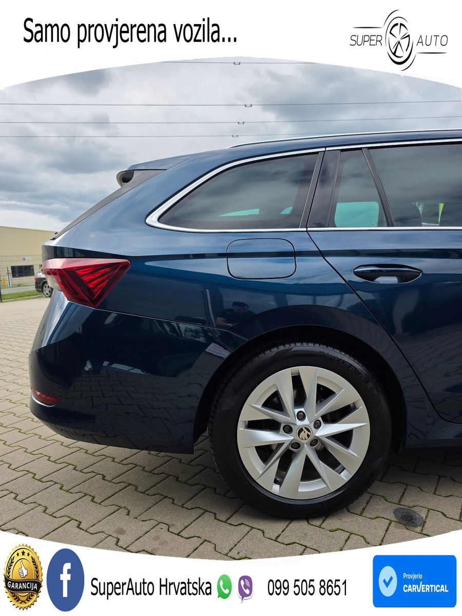 Škoda Octavia Combi 2.0 TSI (190 KS) 4x4 DSG LED+GR SJED+ACC
