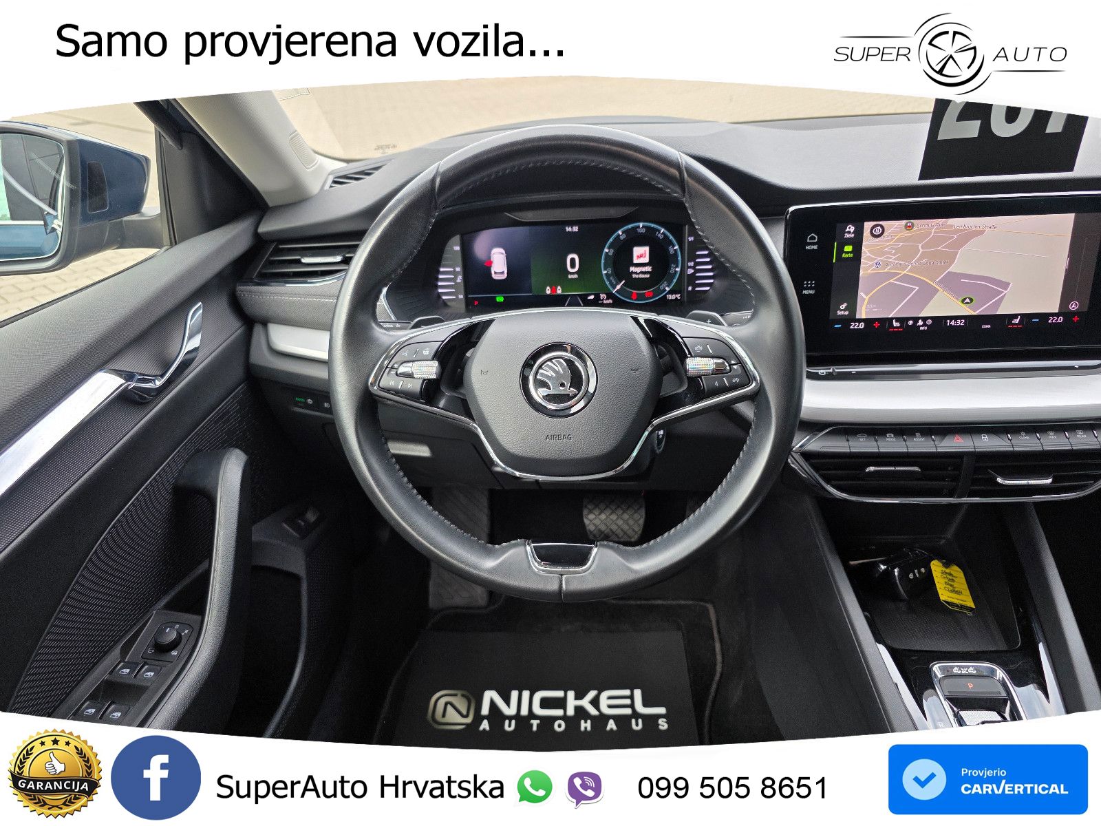 Škoda Octavia Combi 2.0 TSI (190 KS) 4x4 DSG LED+GR SJED+ACC