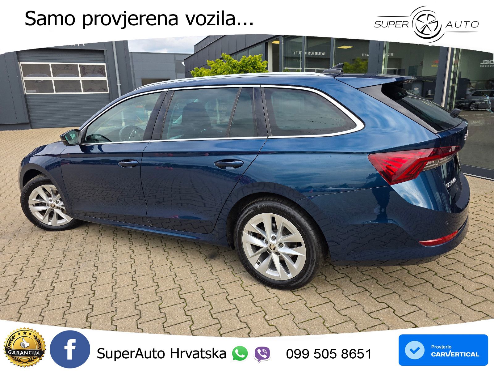 Škoda Octavia Combi 2.0 TSI (190 KS) 4x4 DSG LED+GR SJED+ACC