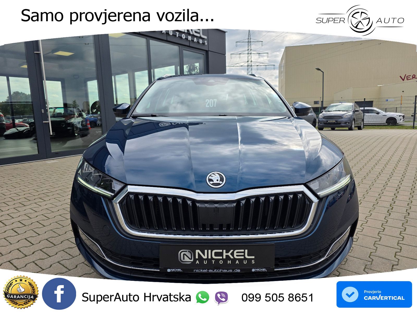 Škoda Octavia Combi 2.0 TSI (190 KS) 4x4 DSG LED+GR SJED+ACC
