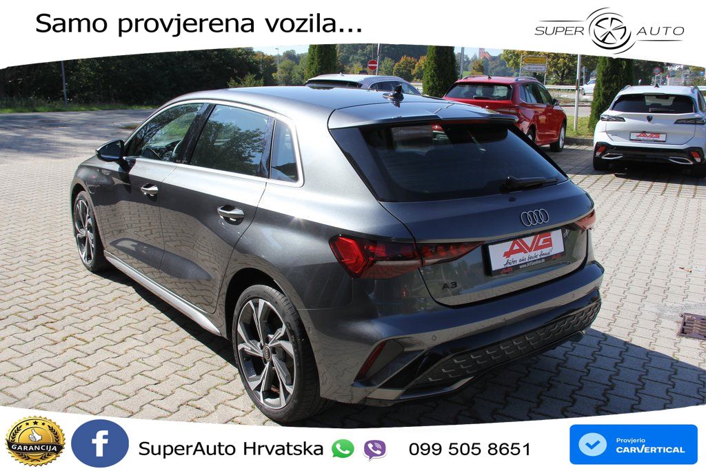 Audi A3 Sportback 40 TFSI e (204 KS) Plug-in Hybrid S tronic S line LED+ACC