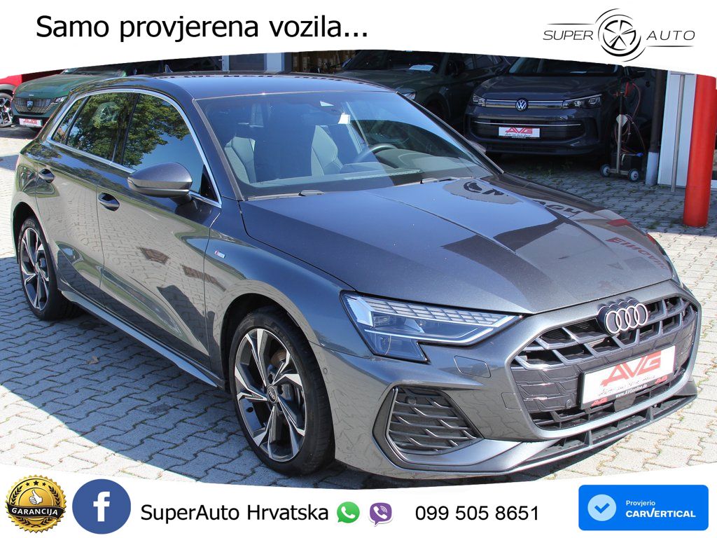 Audi A3 Sportback 40 TFSI e (204 KS) Plug-in Hybrid S tronic S line LED+ACC