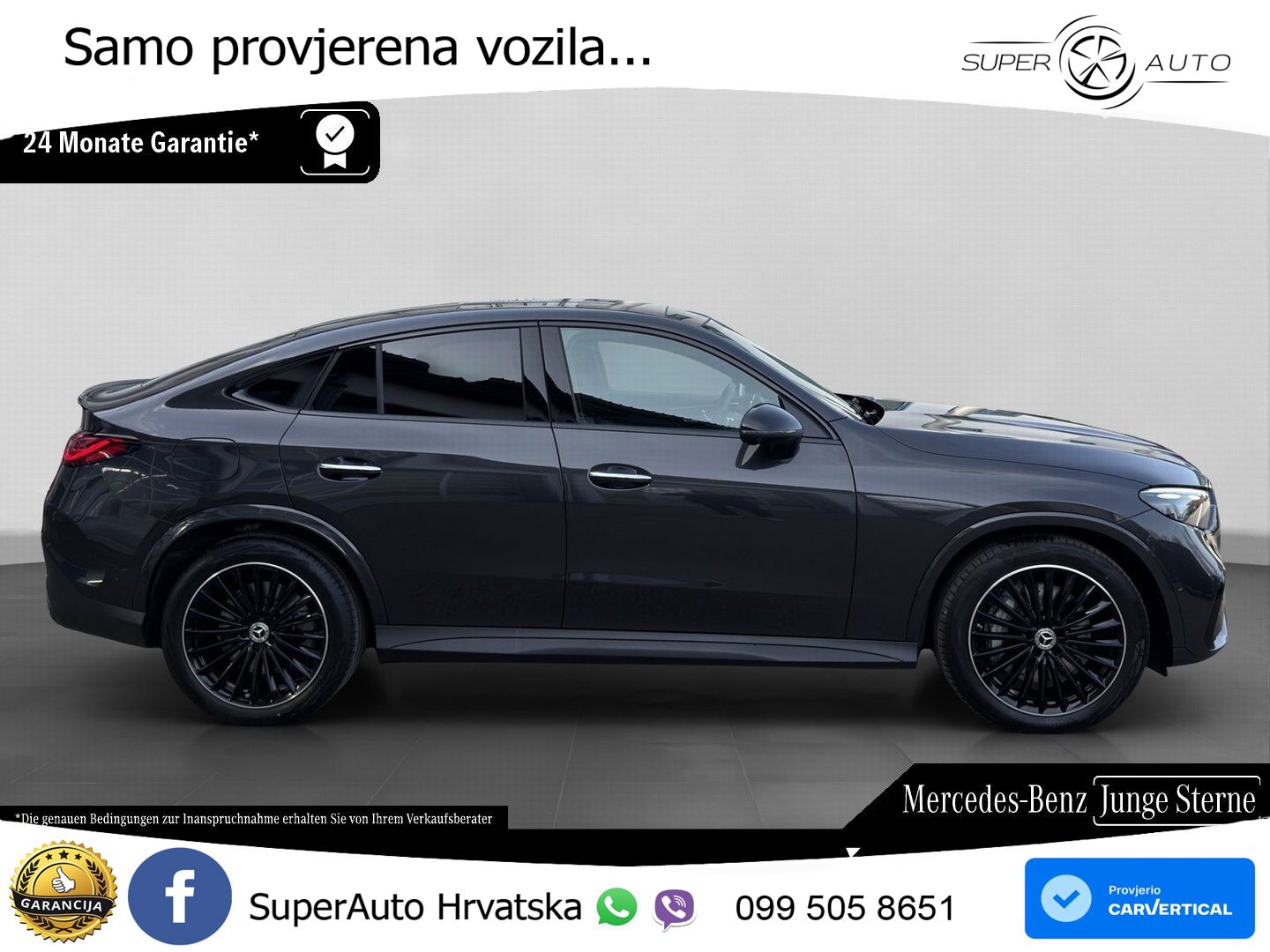 Mercedes GLC Coupe 450d (367 KS) 4MATIC 9G-TRONIC AMG ACC+HEAD+GR SJED+360+PANO