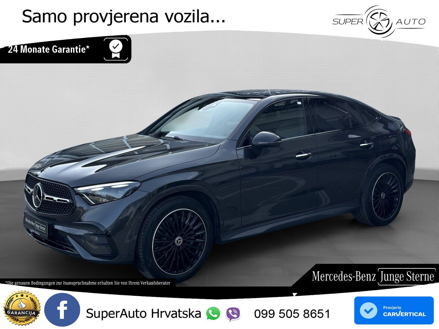 Mercedes GLC Coupe 450d (367 KS) 4MATIC 9G-TRONIC AMG ACC+HEAD+GR SJED+360+PANO