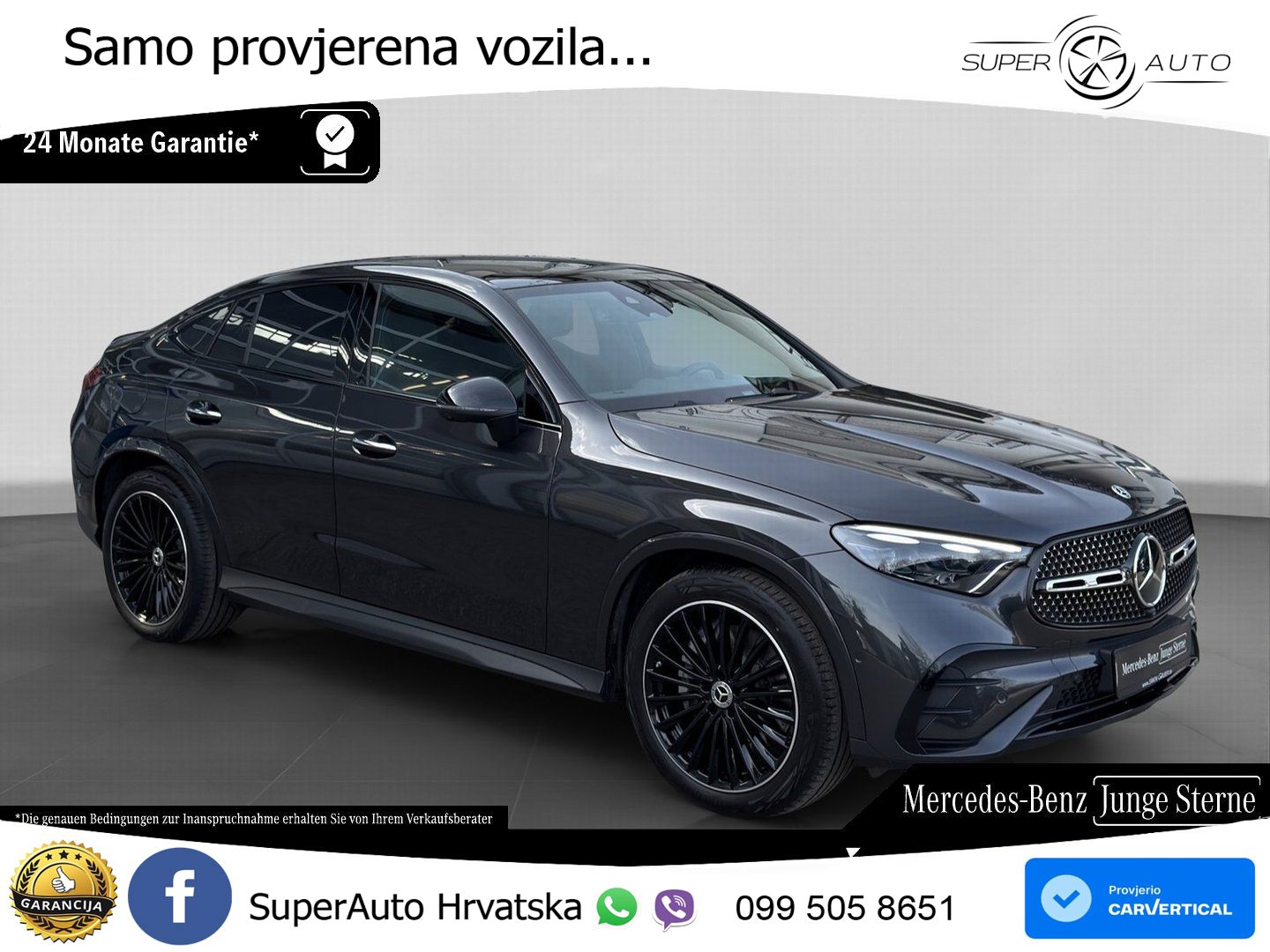 Mercedes GLC Coupe 450d (367 KS) 4MATIC 9G-TRONIC AMG ACC+HEAD+GR SJED+360+PANO