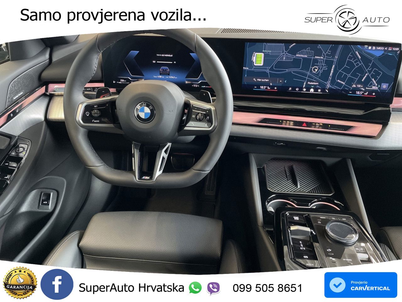 BMW 520i Touring (208 KS) Steptronic M Sport LED+GR SJED+ACC