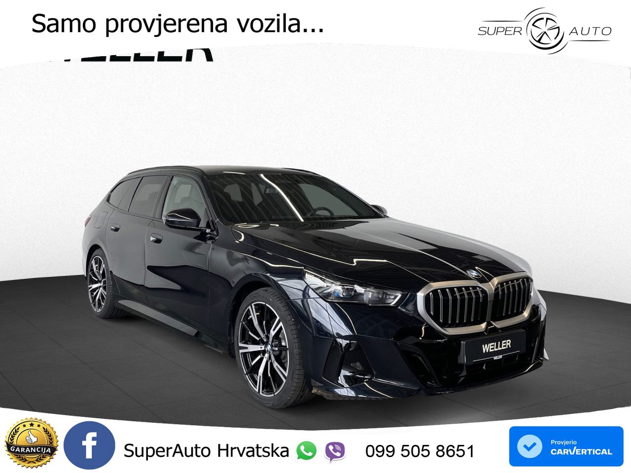 BMW 520i Touring (208 KS) Steptronic M Sport LED+GR SJED+ACC