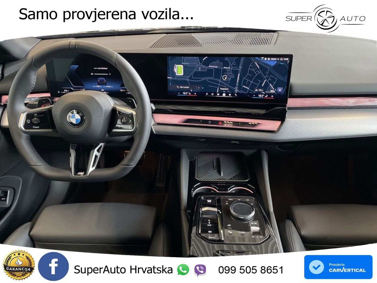BMW 520i Touring (208 KS) Steptronic M Sport LED+GR SJED+ACC
