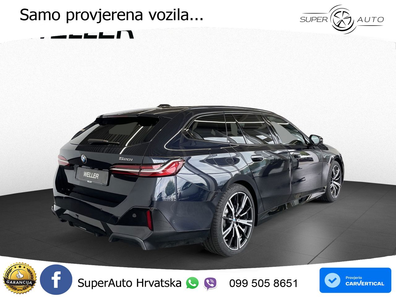 BMW 520i Touring (208 KS) Steptronic M Sport LED+GR SJED+ACC