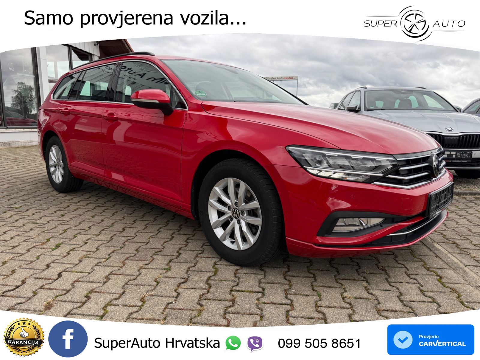 Volkswagen Passat Variant 2.0 TDI (122 KS) DSG Business LED+GR SJED+ACC