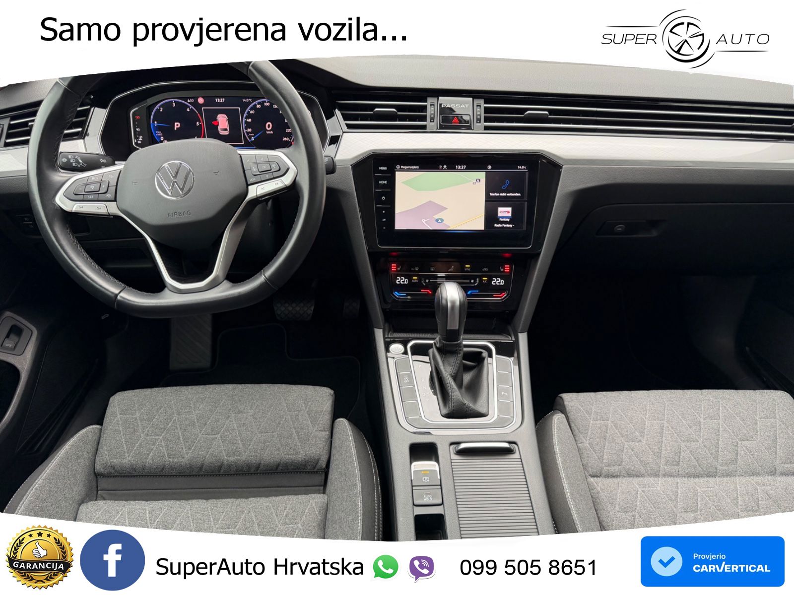 Volkswagen Passat Variant 2.0 TDI (122 KS) DSG Business LED+GR SJED+ACC