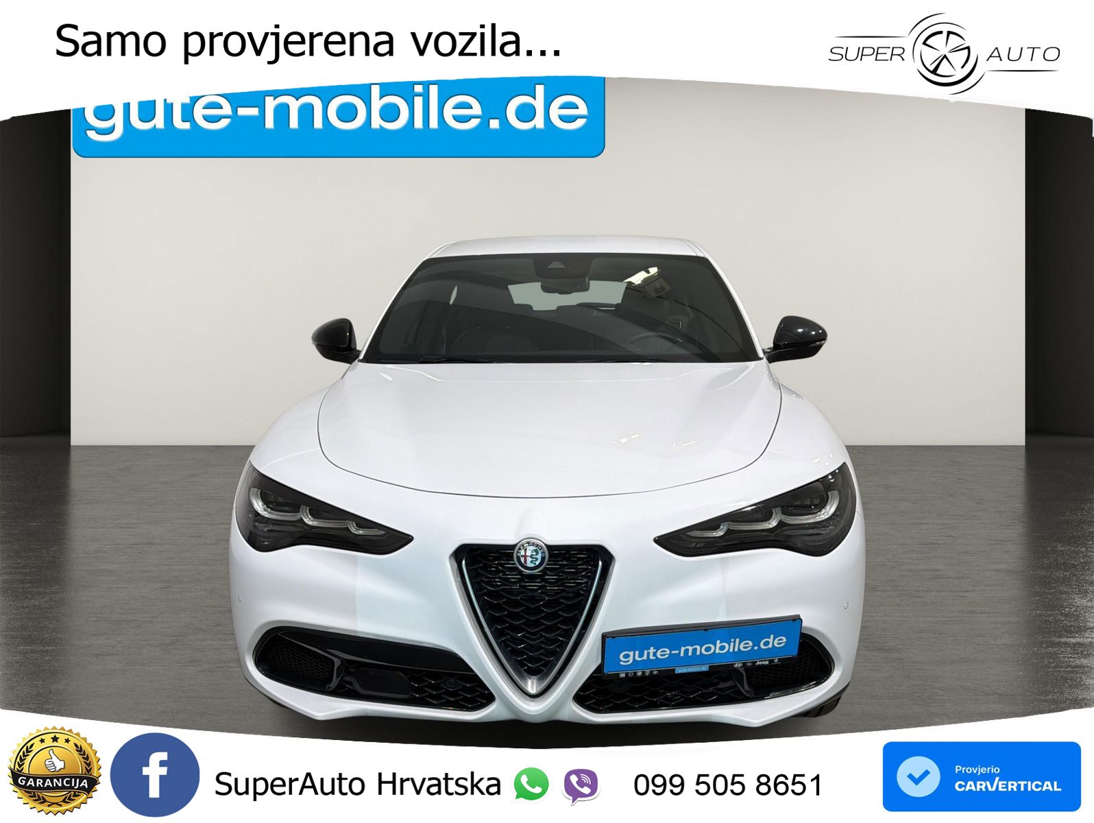Alfa Romeo Stelvio 2.0 Turbo (280 KS) Q4 Automatic LED+GR SJED+ACC