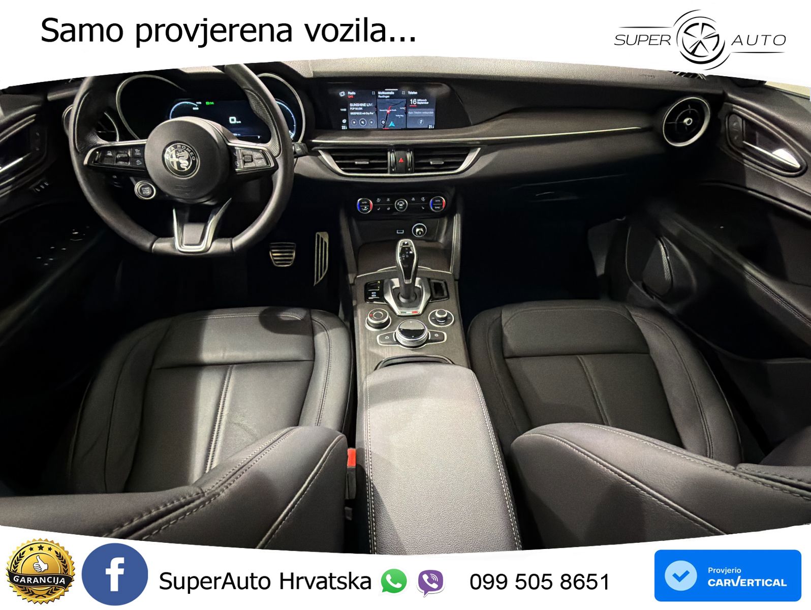 Alfa Romeo Stelvio 2.0 Turbo (280 KS) Q4 Automatic LED+GR SJED+ACC