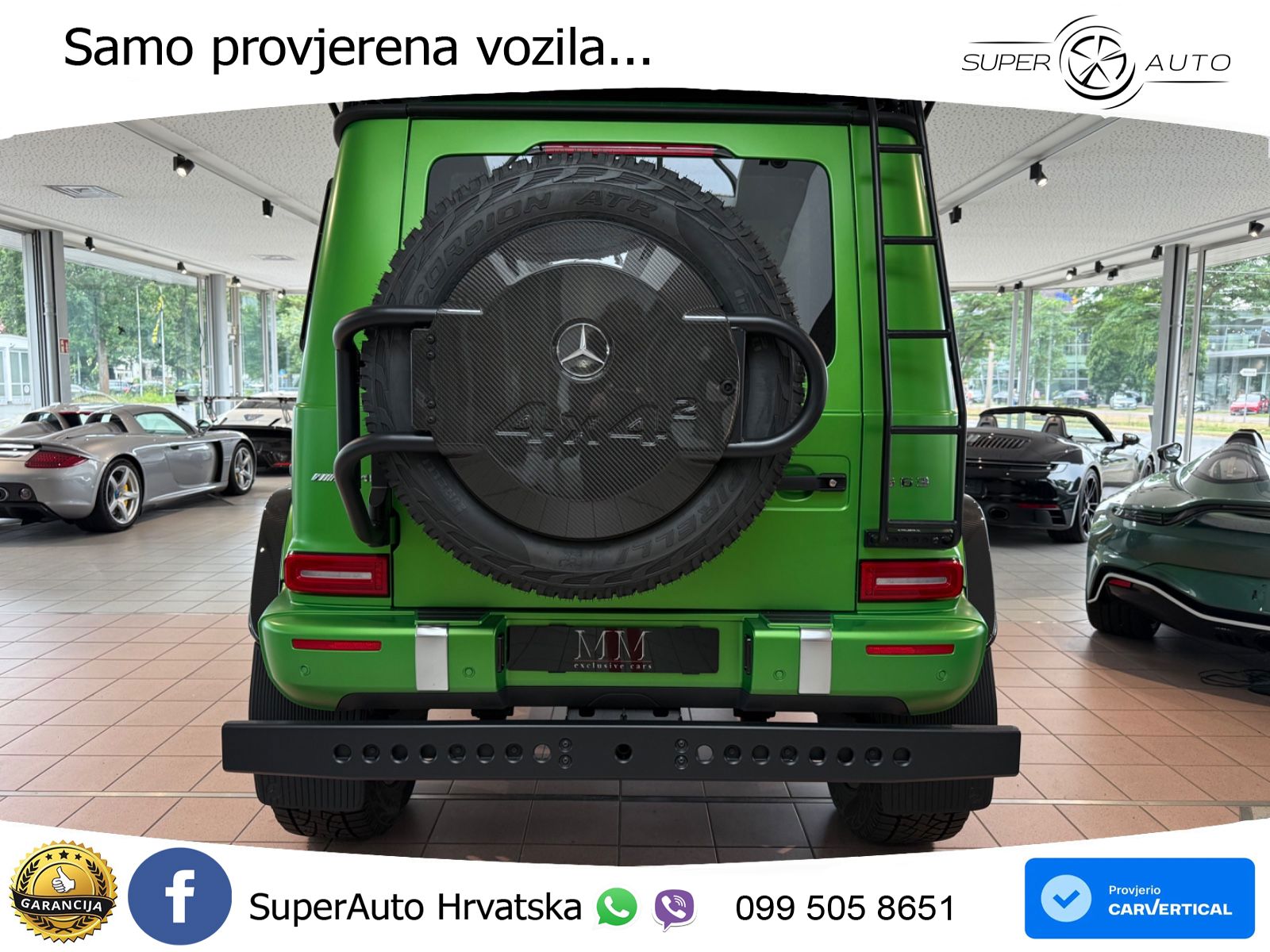 Mercedes AMG G 63 Long V8 (585 KS) 4MATIC 9G-TRONIC AMG SPEEDSHIFT TCT