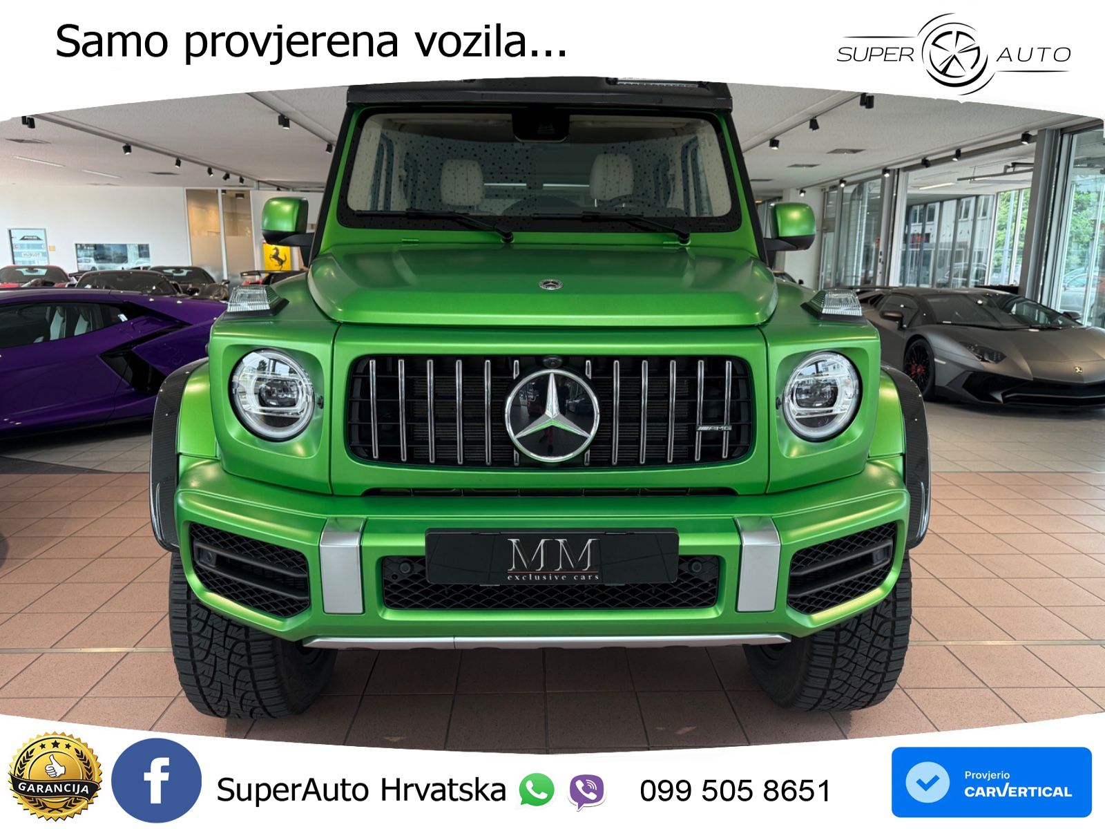 Mercedes AMG G 63 Long V8 (585 KS) 4MATIC 9G-TRONIC AMG SPEEDSHIFT TCT