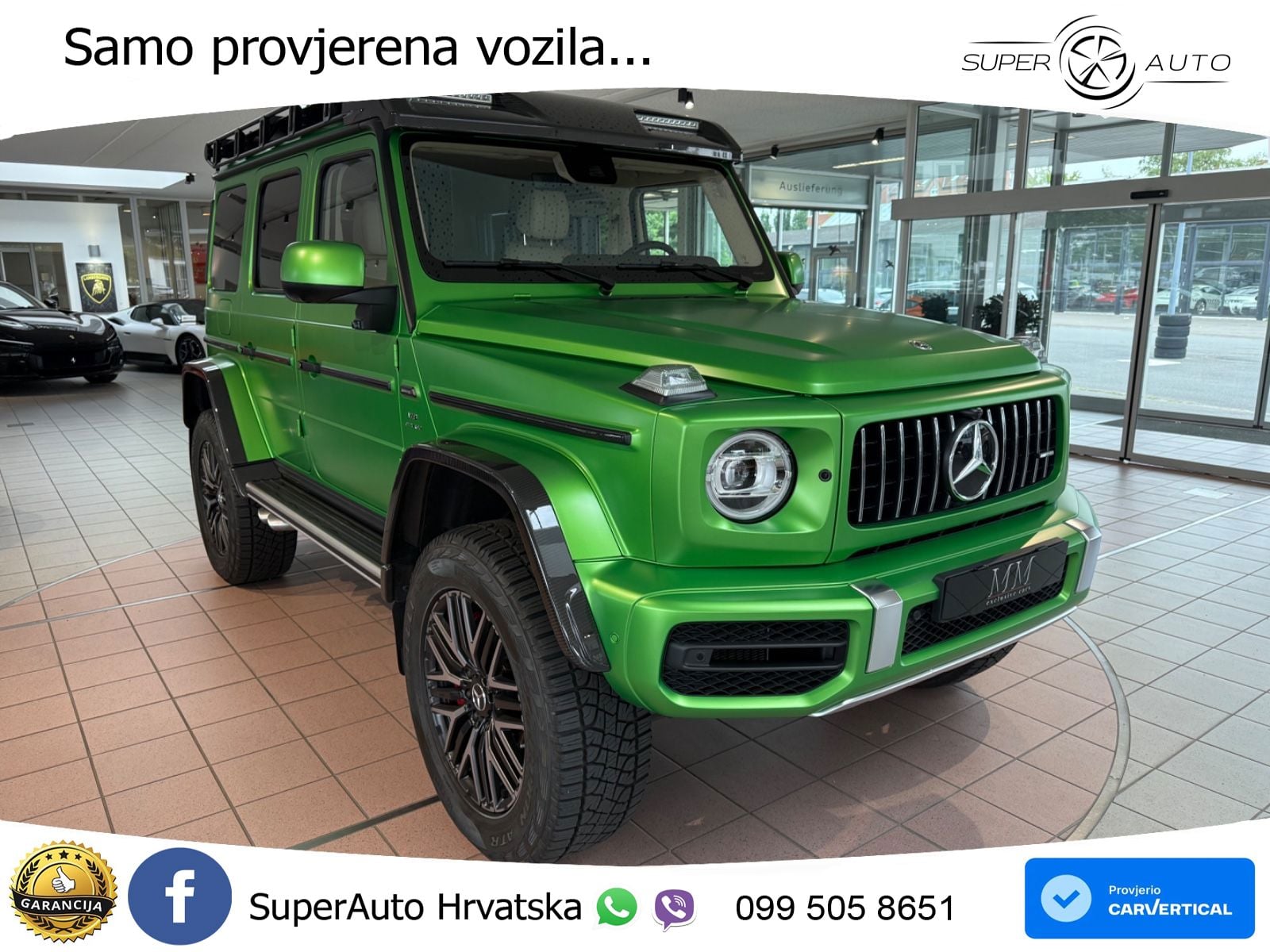 Mercedes AMG G 63 Long V8 (585 KS) 4MATIC 9G-TRONIC AMG SPEEDSHIFT TCT