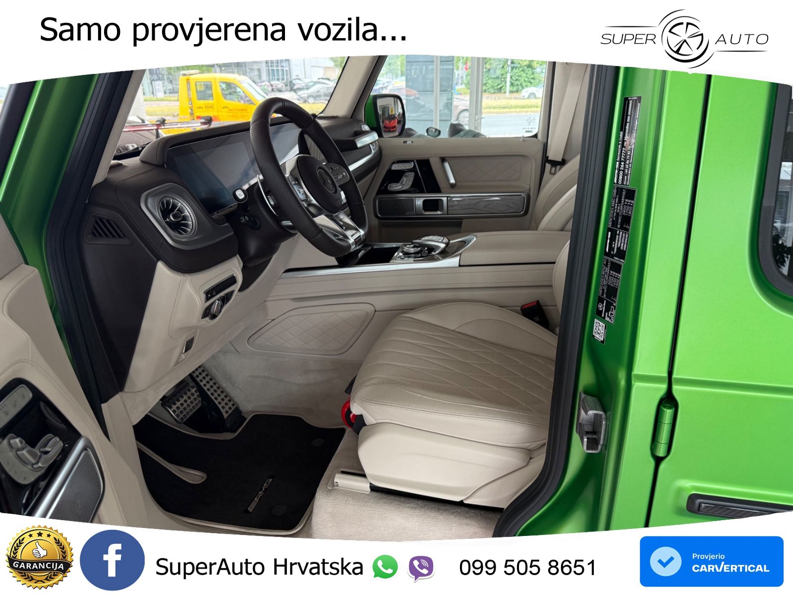 Mercedes AMG G 63 Long V8 (585 KS) 4MATIC 9G-TRONIC AMG SPEEDSHIFT TCT