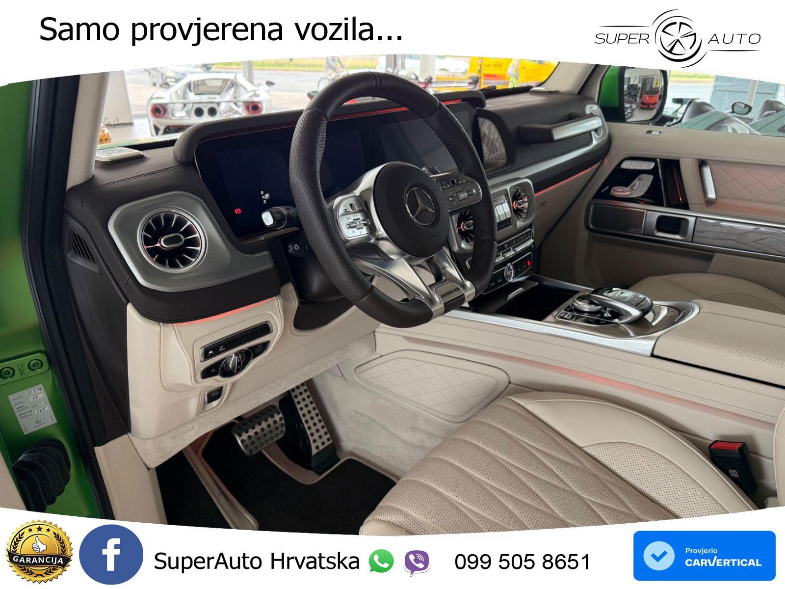 Mercedes AMG G 63 Long V8 (585 KS) 4MATIC 9G-TRONIC AMG SPEEDSHIFT TCT