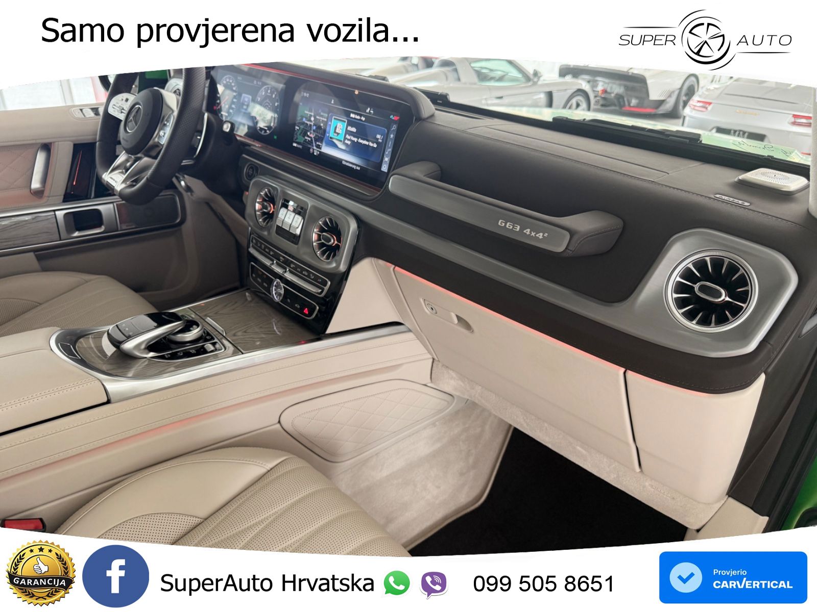 Mercedes AMG G 63 Long V8 (585 KS) 4MATIC 9G-TRONIC AMG SPEEDSHIFT TCT