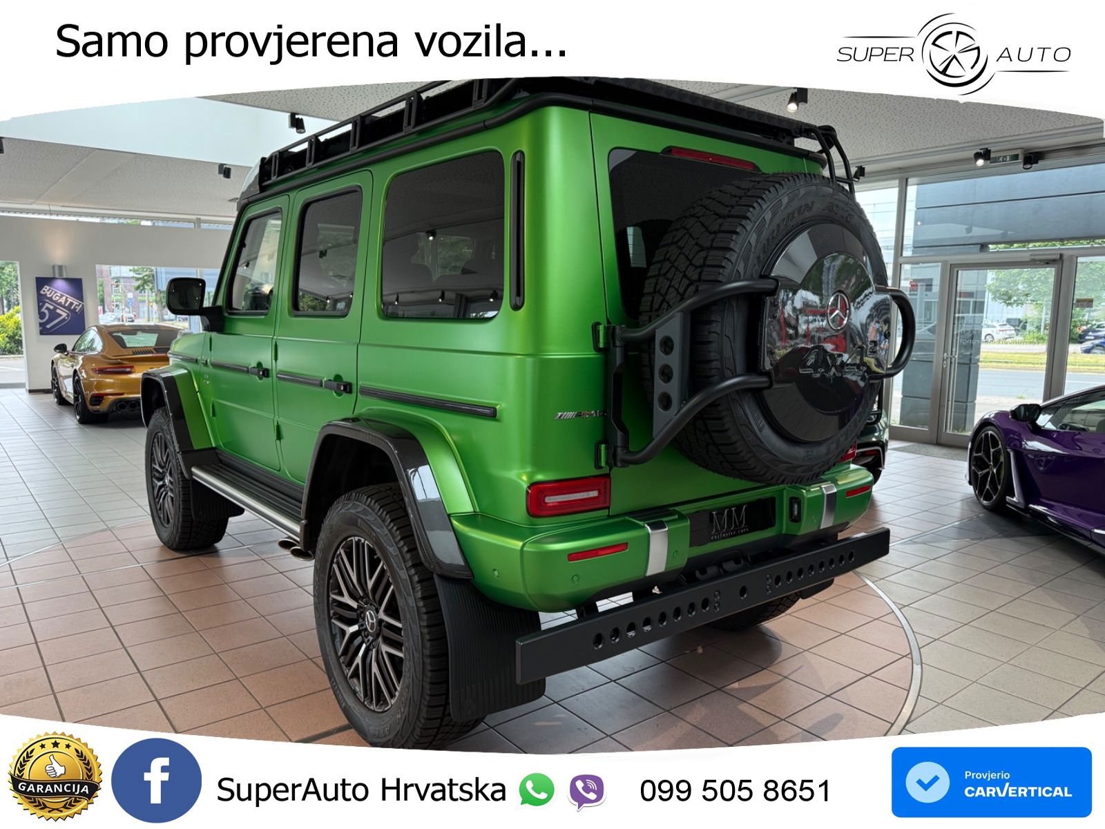 Mercedes AMG G 63 Long V8 (585 KS) 4MATIC 9G-TRONIC AMG SPEEDSHIFT TCT