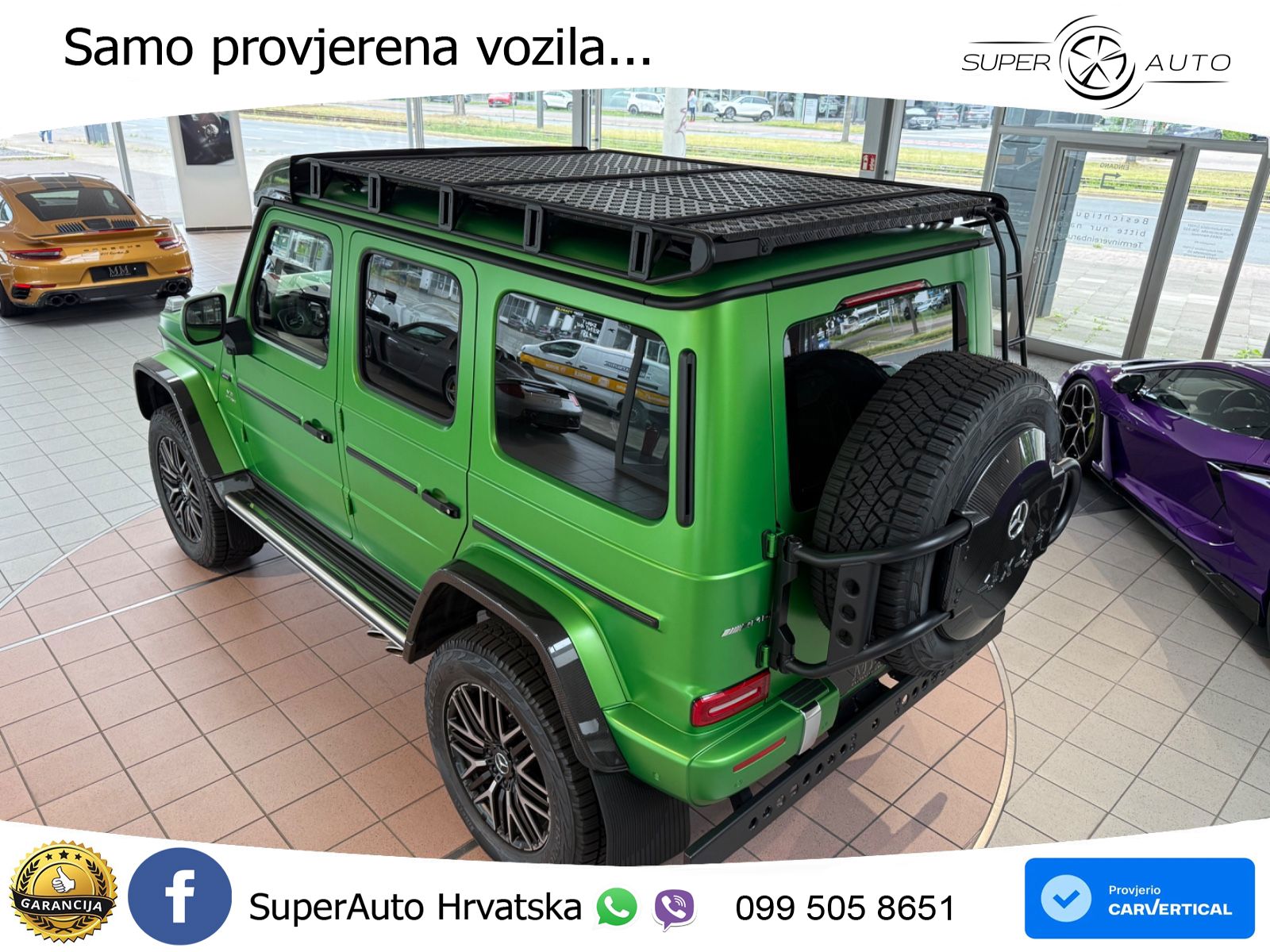 Mercedes AMG G 63 Long V8 (585 KS) 4MATIC 9G-TRONIC AMG SPEEDSHIFT TCT