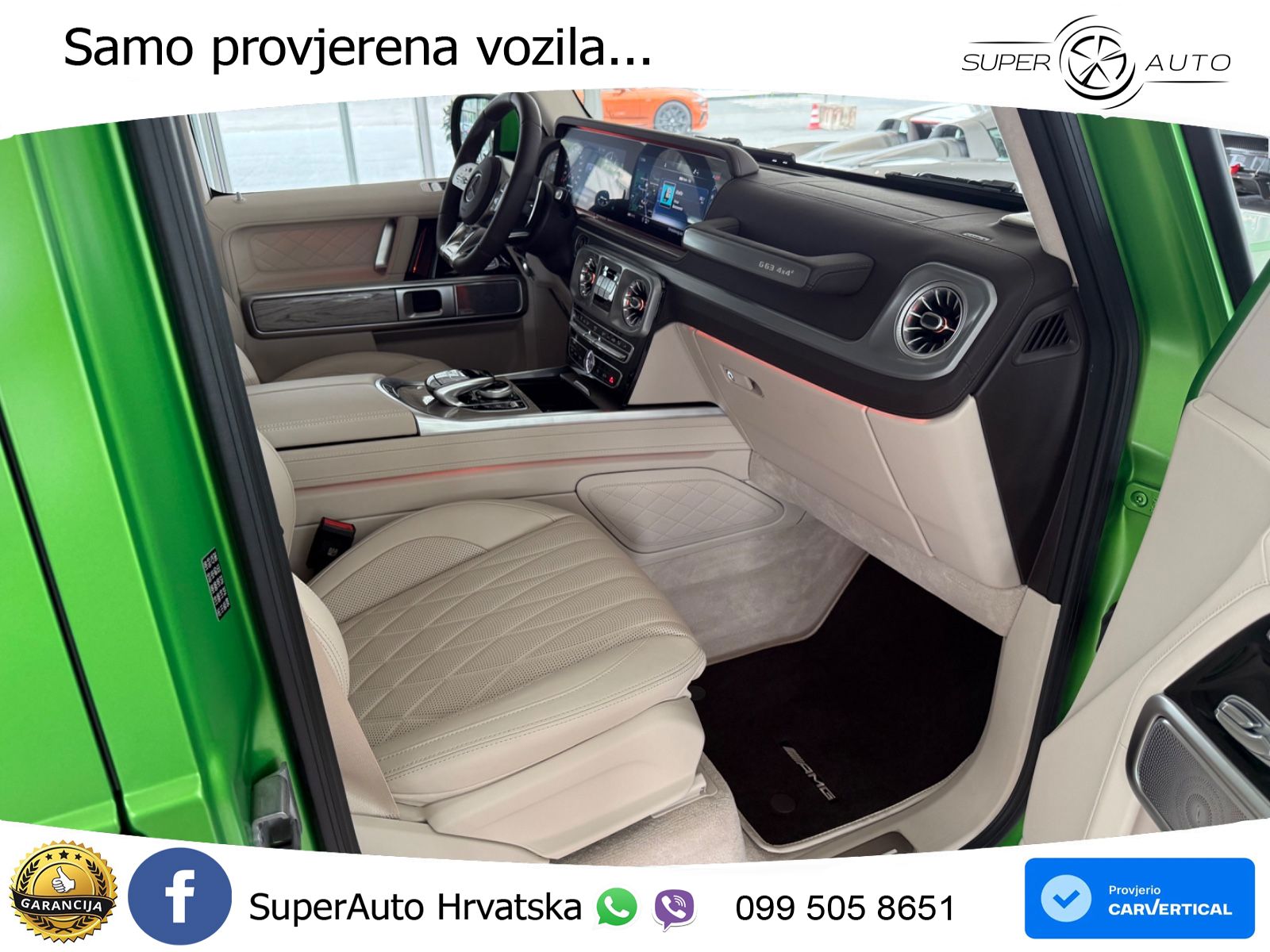 Mercedes AMG G 63 Long V8 (585 KS) 4MATIC 9G-TRONIC AMG SPEEDSHIFT TCT