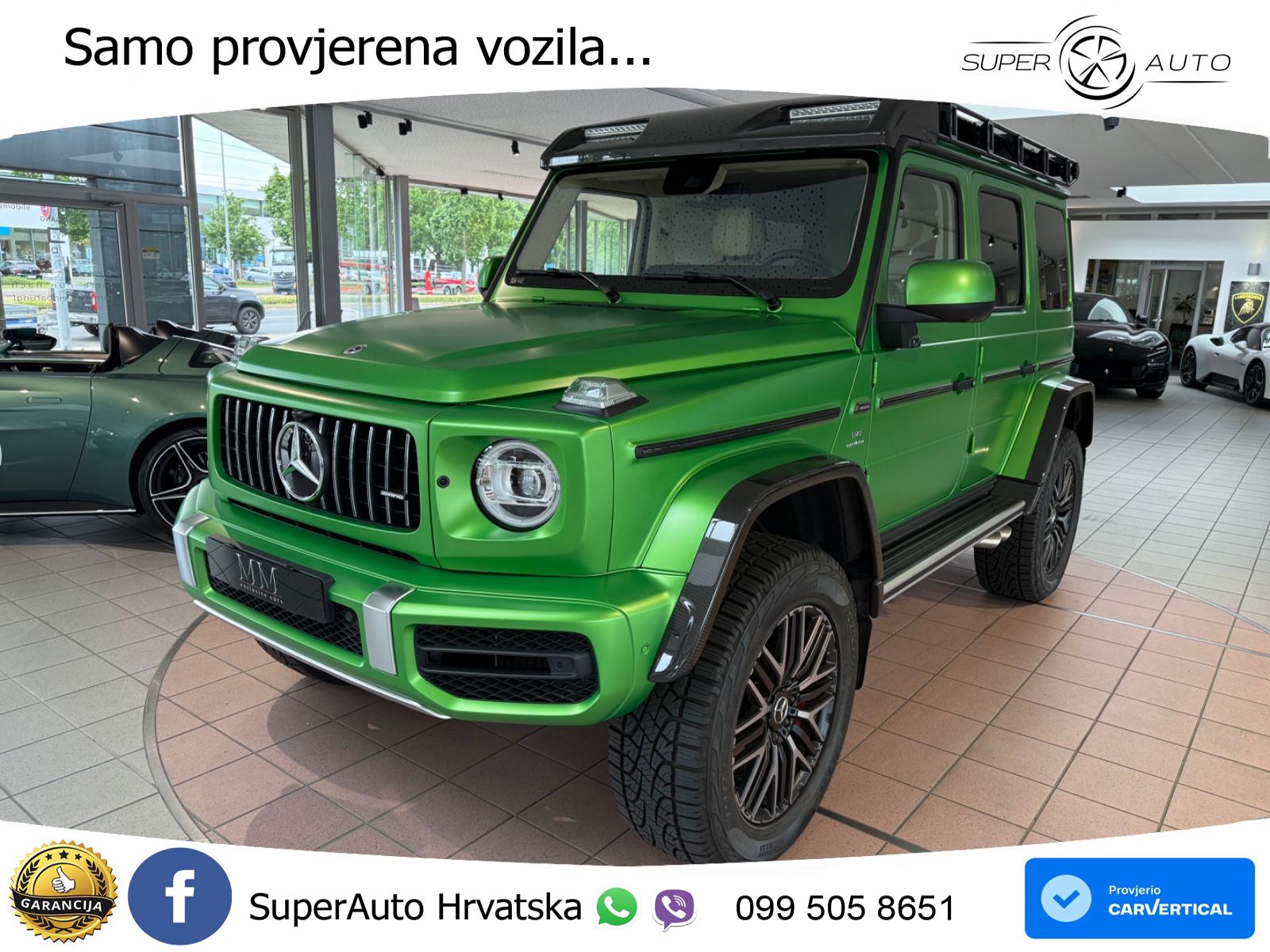 Mercedes AMG G 63 Long V8 (585 KS) 4MATIC 9G-TRONIC AMG SPEEDSHIFT TCT