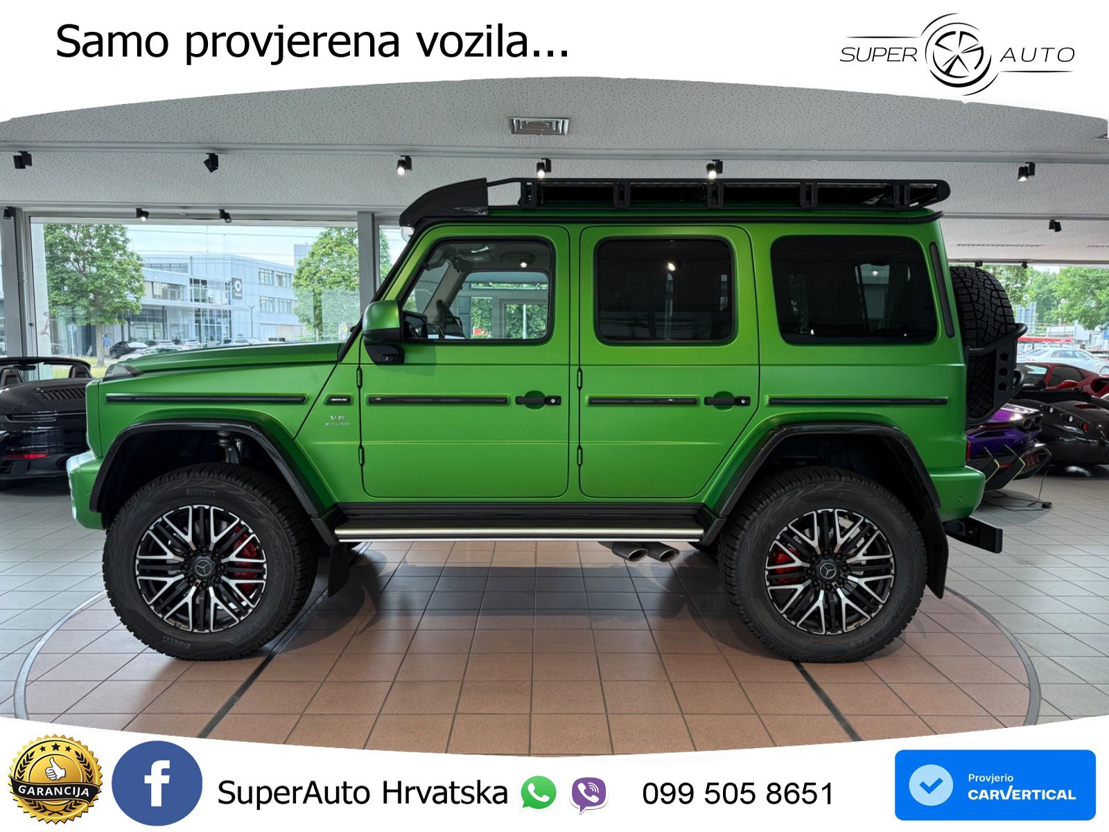 Mercedes AMG G 63 Long V8 (585 KS) 4MATIC 9G-TRONIC AMG SPEEDSHIFT TCT