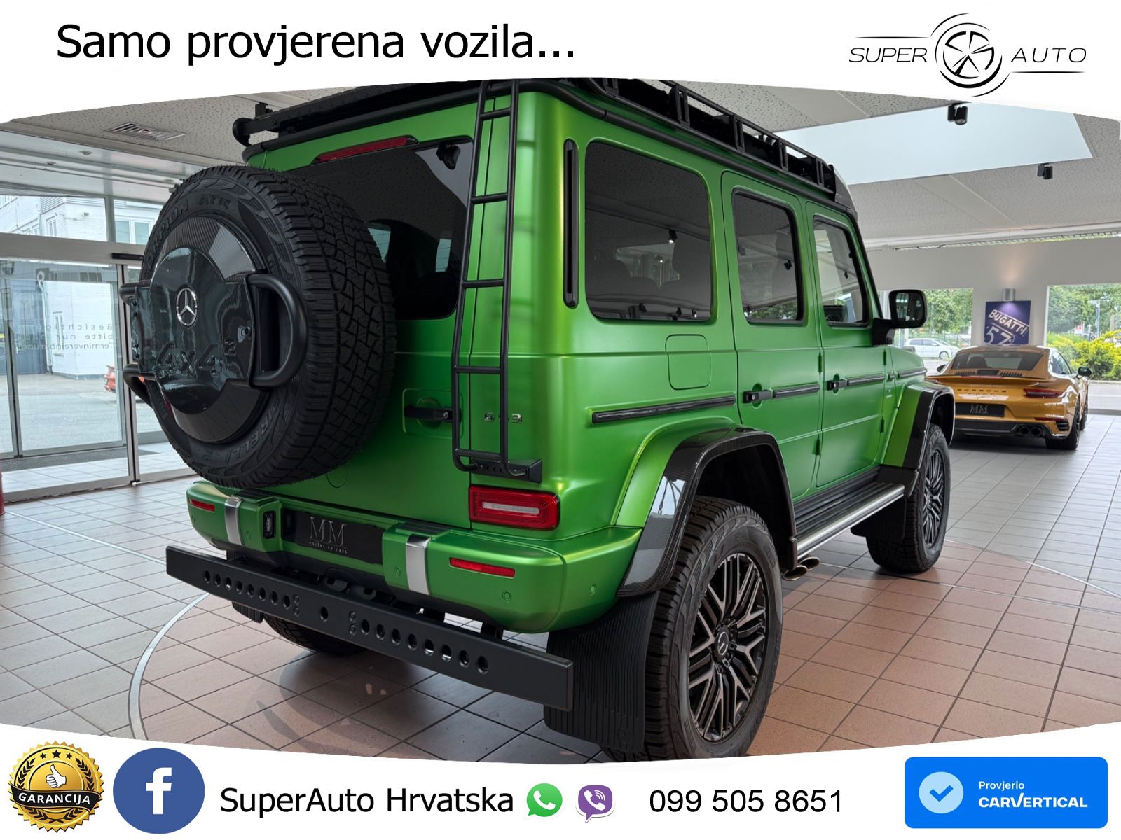 Mercedes AMG G 63 Long V8 (585 KS) 4MATIC 9G-TRONIC AMG SPEEDSHIFT TCT