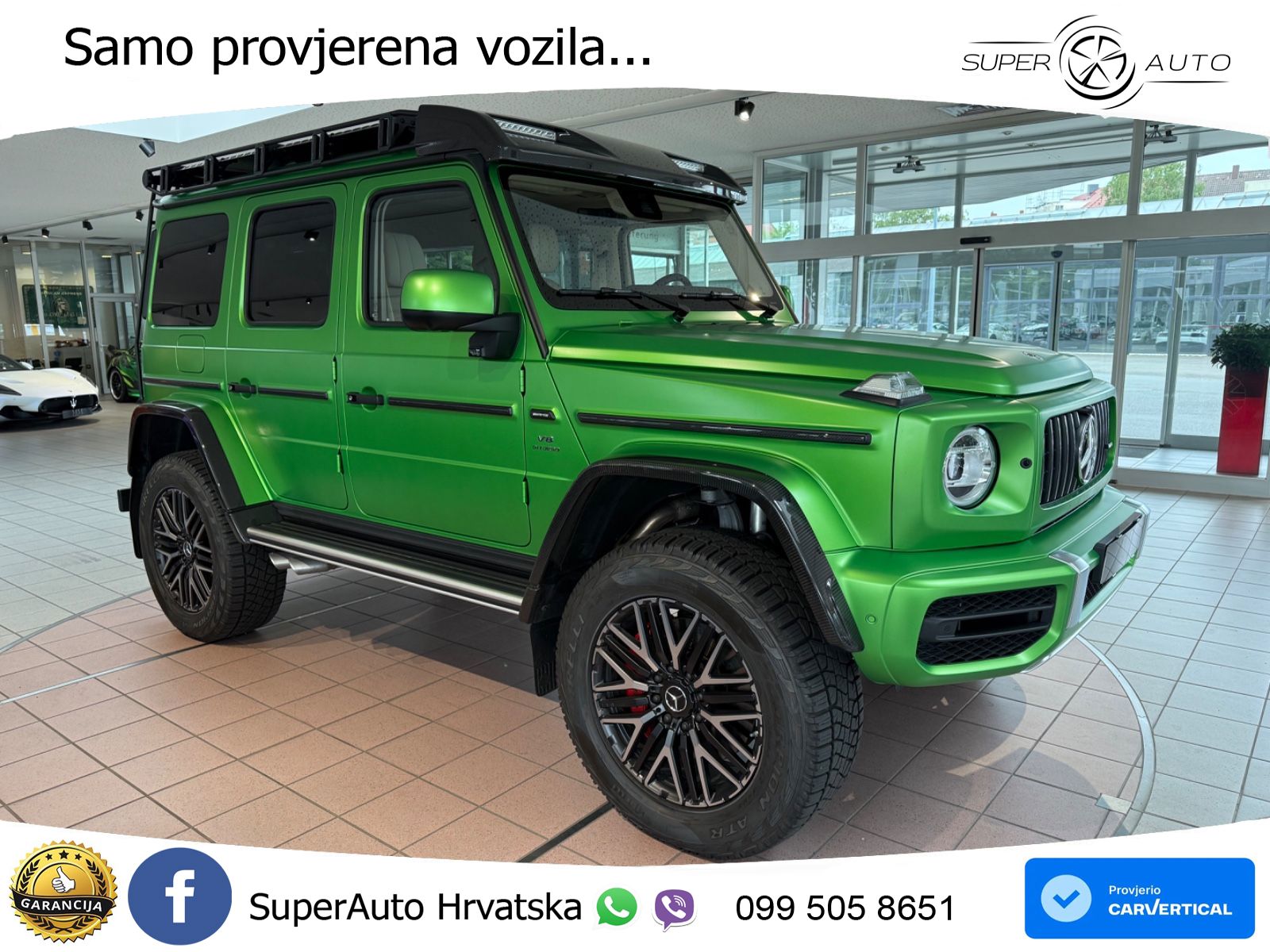 Mercedes AMG G 63 Long V8 (585 KS) 4MATIC 9G-TRONIC AMG SPEEDSHIFT TCT