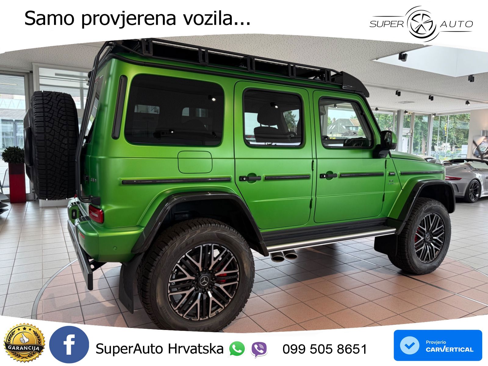 Mercedes AMG G 63 Long V8 (585 KS) 4MATIC 9G-TRONIC AMG SPEEDSHIFT TCT