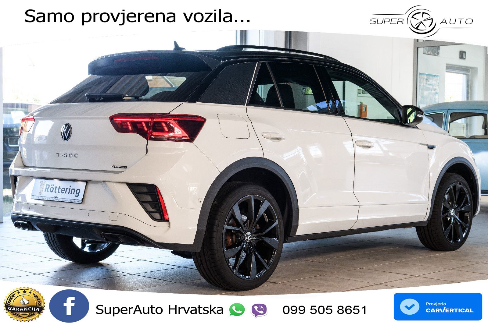 Volkswagen T-Roc I 2.0 TDI (150 KS) DSG LED+GR SJED+ACC