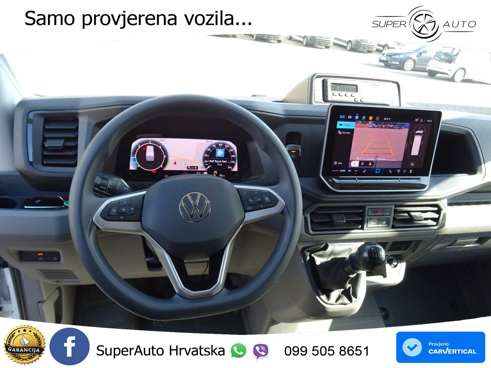 Volkswagen Crafter 35 Kasten HD LR Navi AHK 3.5 Tachograph 177 KS
