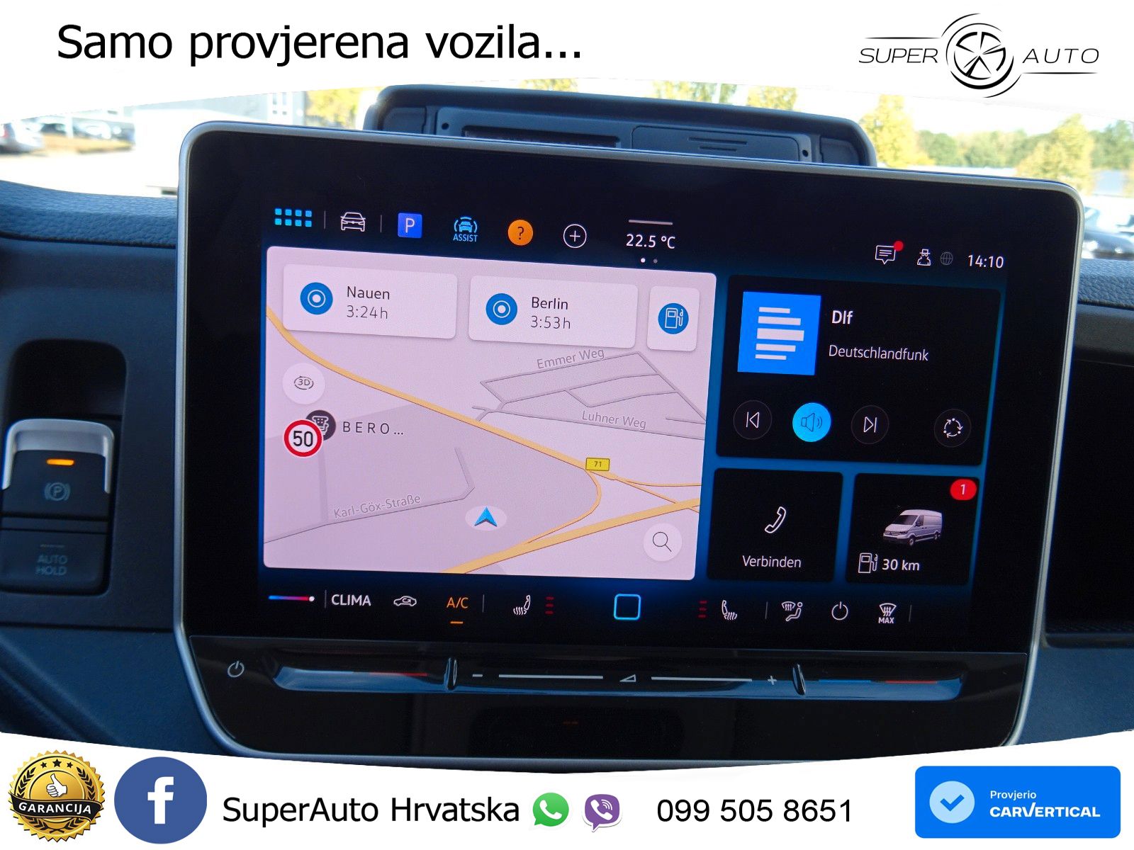 Volkswagen Crafter 35 Kasten HD LR Navi AHK 3.5 Tachograph 177 KS