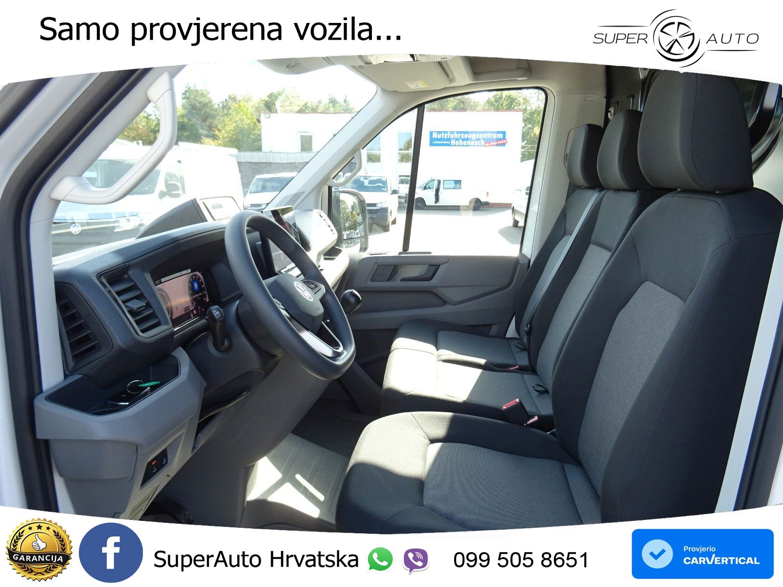 Volkswagen Crafter 35 Kasten HD LR Navi AHK 3.5 Tachograph 177 KS