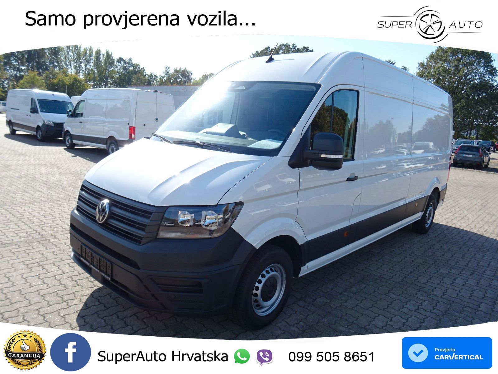 Volkswagen Crafter 35 Kasten HD LR Navi AHK 3.5 Tachograph 177 KS