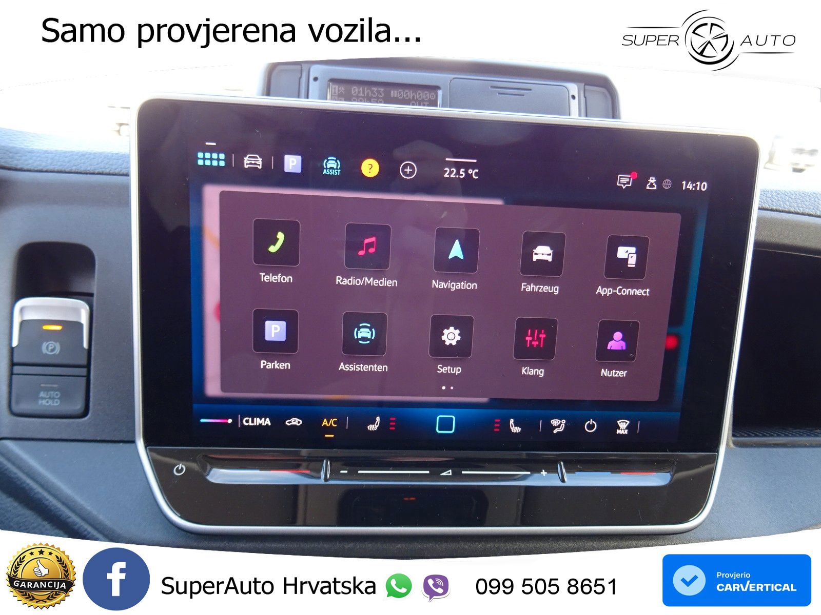 Volkswagen Crafter 35 Kasten HD LR Navi AHK 3.5 Tachograph 177 KS