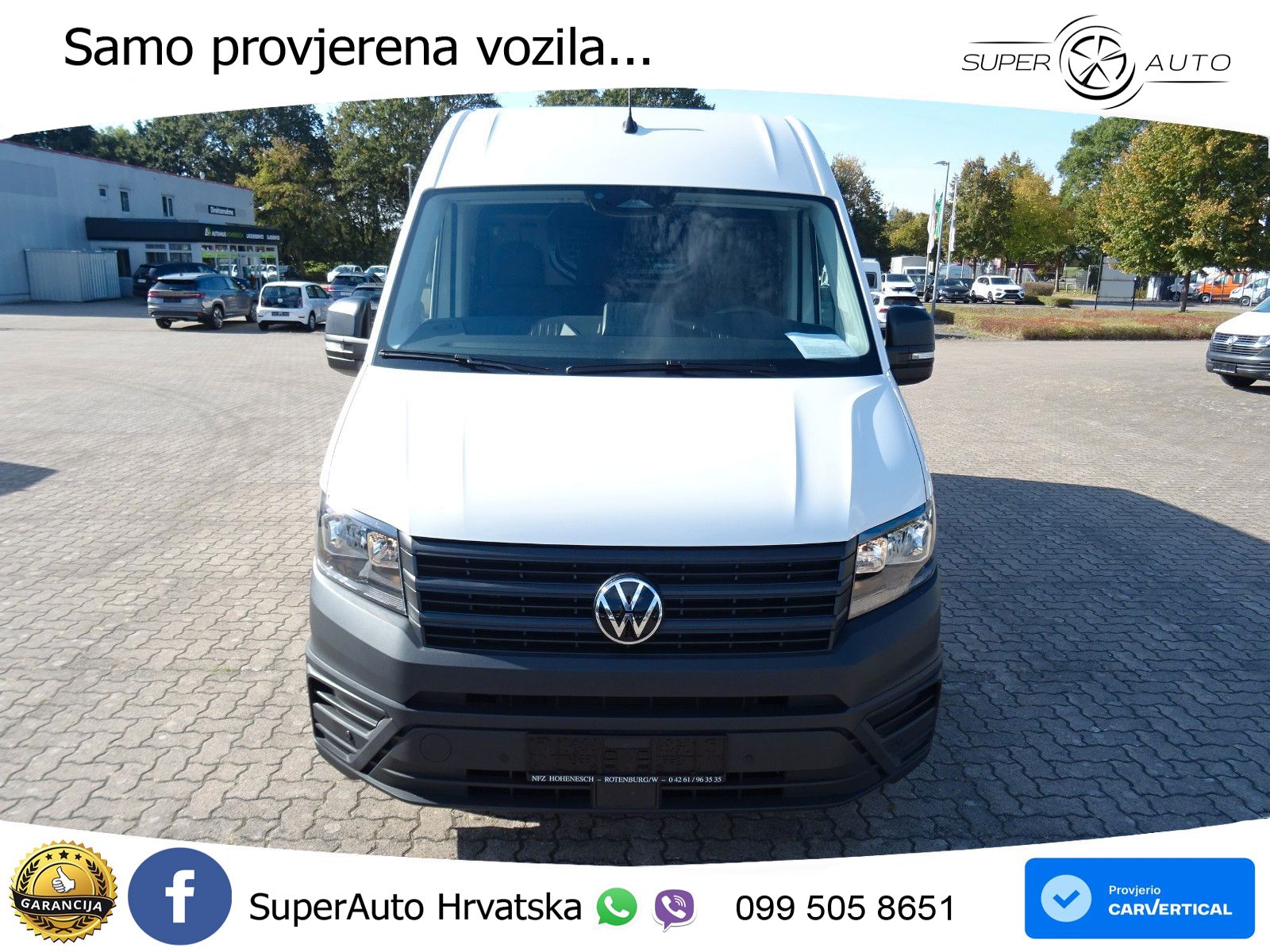Volkswagen Crafter 35 Kasten HD LR Navi AHK 3.5 Tachograph 177 KS