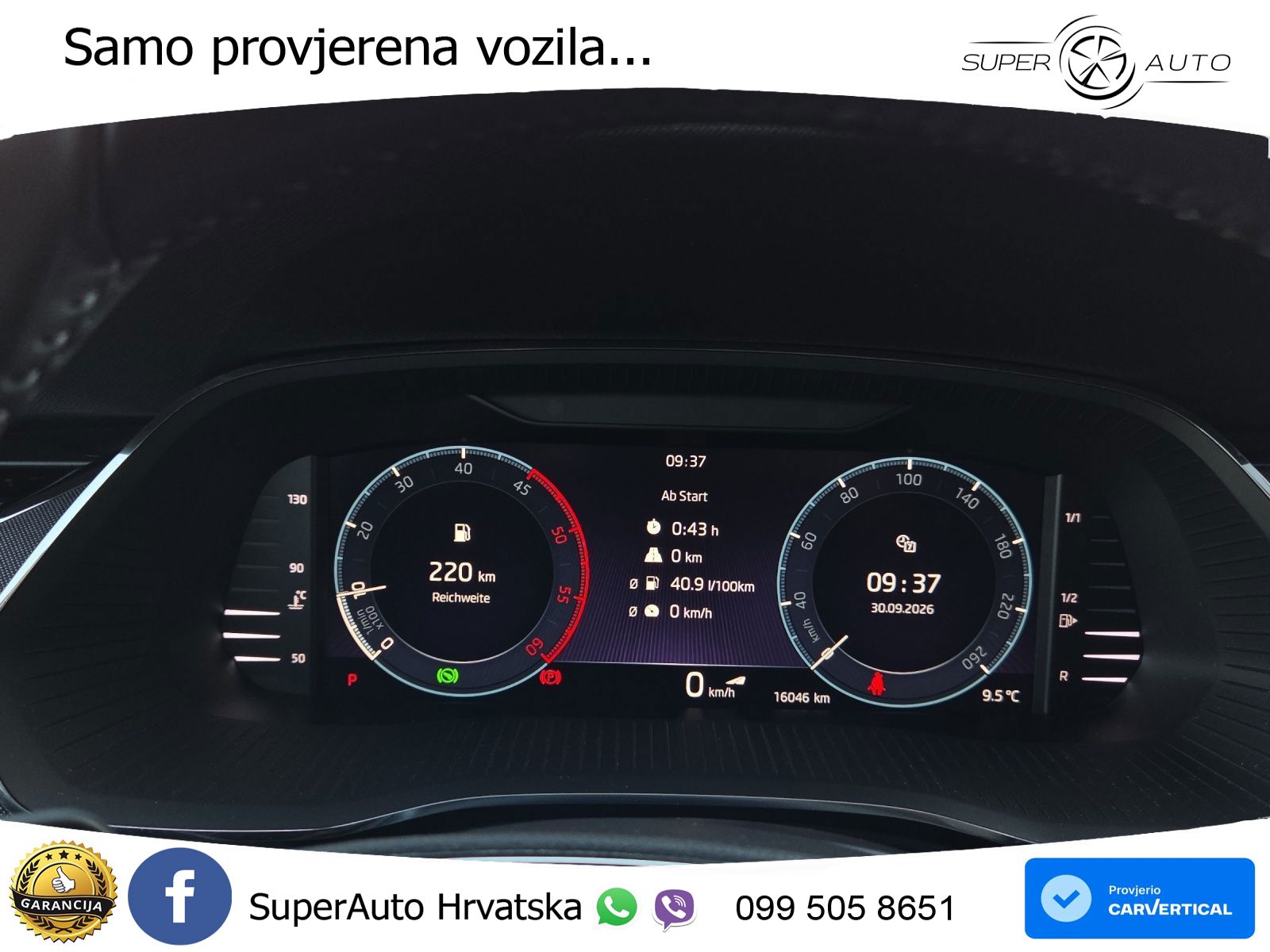 Škoda Octavia Combi 2.0 TDI (150 KS) DSG Selection