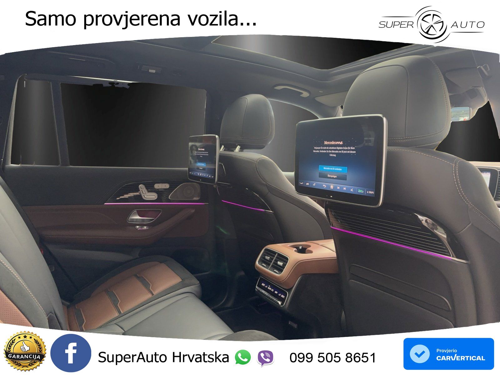 Mercedes-Benz GLS AMG GLS 63 V8 EQ Boost 4MATIC+ TCT ACC+HEAD+4xGR SJED+360+PANO
