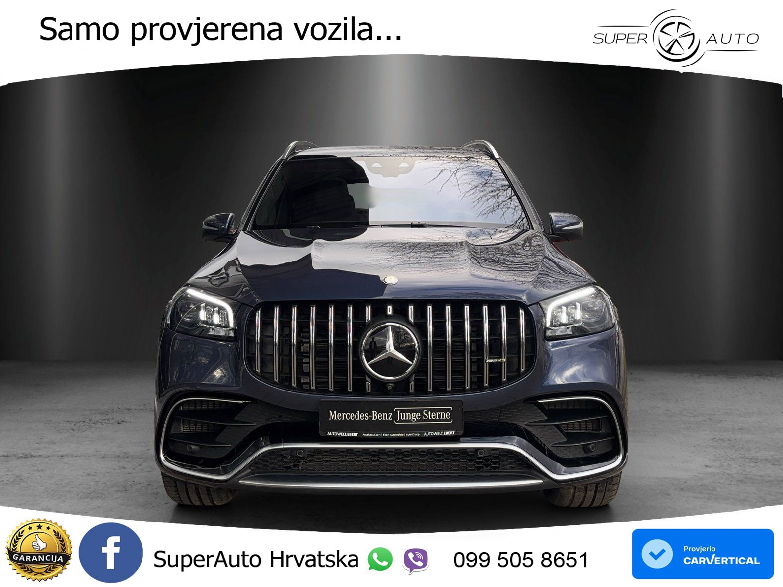 Mercedes-Benz GLS AMG GLS 63 V8 EQ Boost 4MATIC+ TCT ACC+HEAD+4xGR SJED+360+PANO