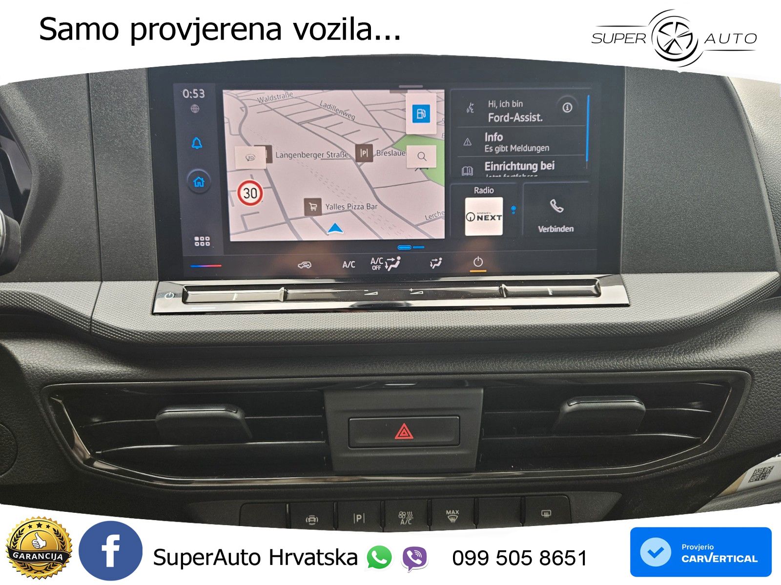 Ford Transit Connect L1 Trend Automatik 122 KS