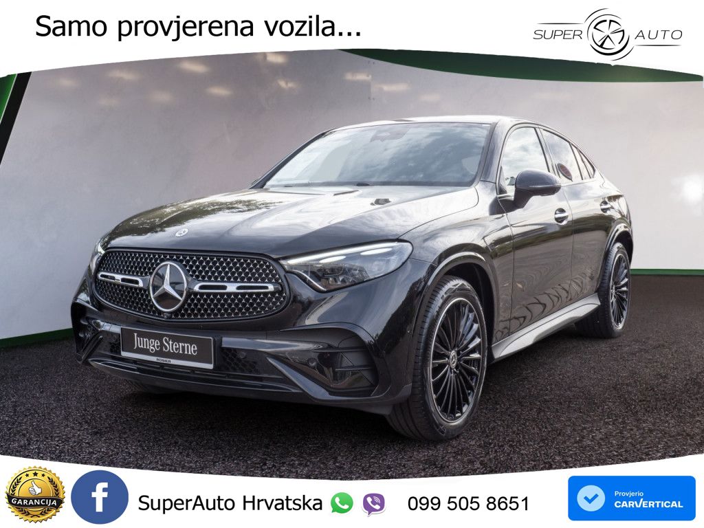 Mercedes GLC Coupe 200 (204 KS) 4MATIC 9G-TRONIC AMG LED+GR SJED+ACC