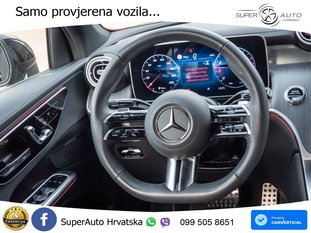Mercedes GLC Coupe 200 (204 KS) 4MATIC 9G-TRONIC AMG LED+GR SJED+ACC