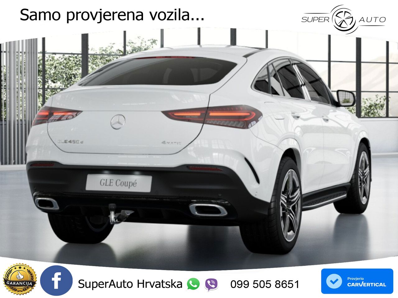 Mercedes GLE 450d (367 KS) EQ Boost 4MATIC 9G-TRONIC AMG LED+GR SJED+ACC